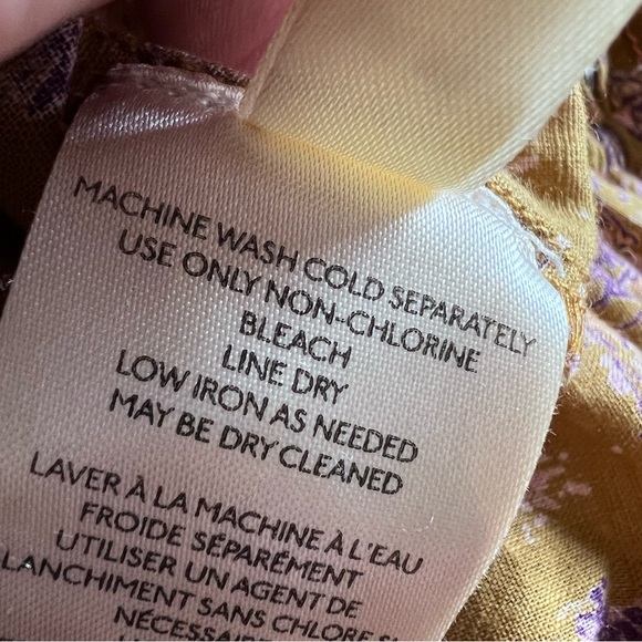 Free People Corset Style Backless Monica Top Size XS Floral - Picture 8 of 12